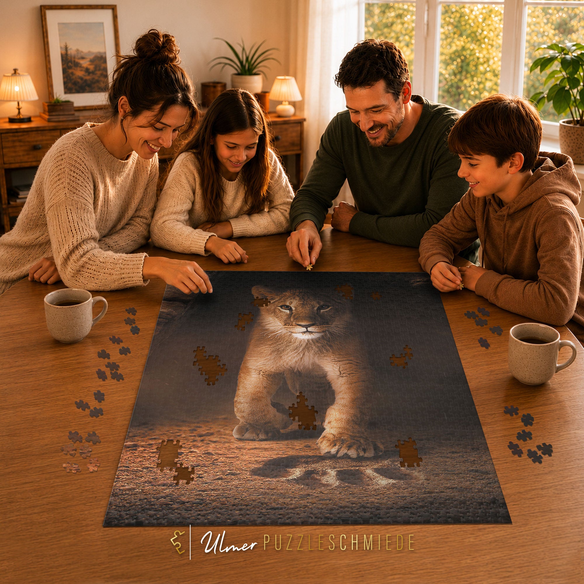 ulmer-puzzleschmiede-puzzle-2000-teile-simba-l-wen-puzzle image 4