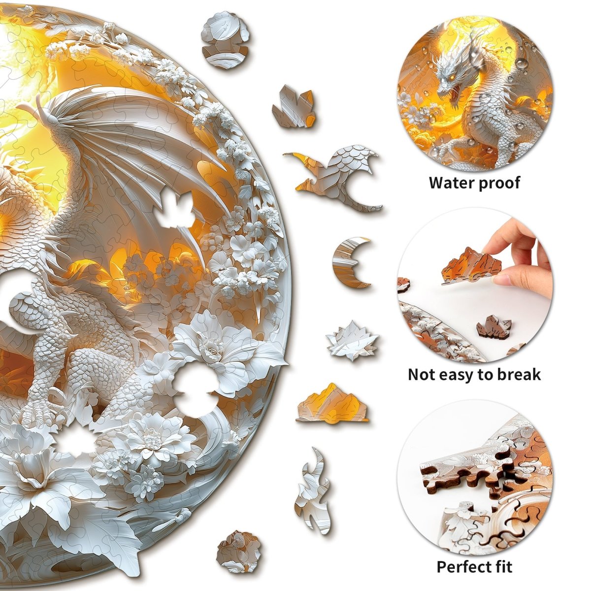 kaayee-fierce-dragon-holzpuzzle-rund-small-drache image 2