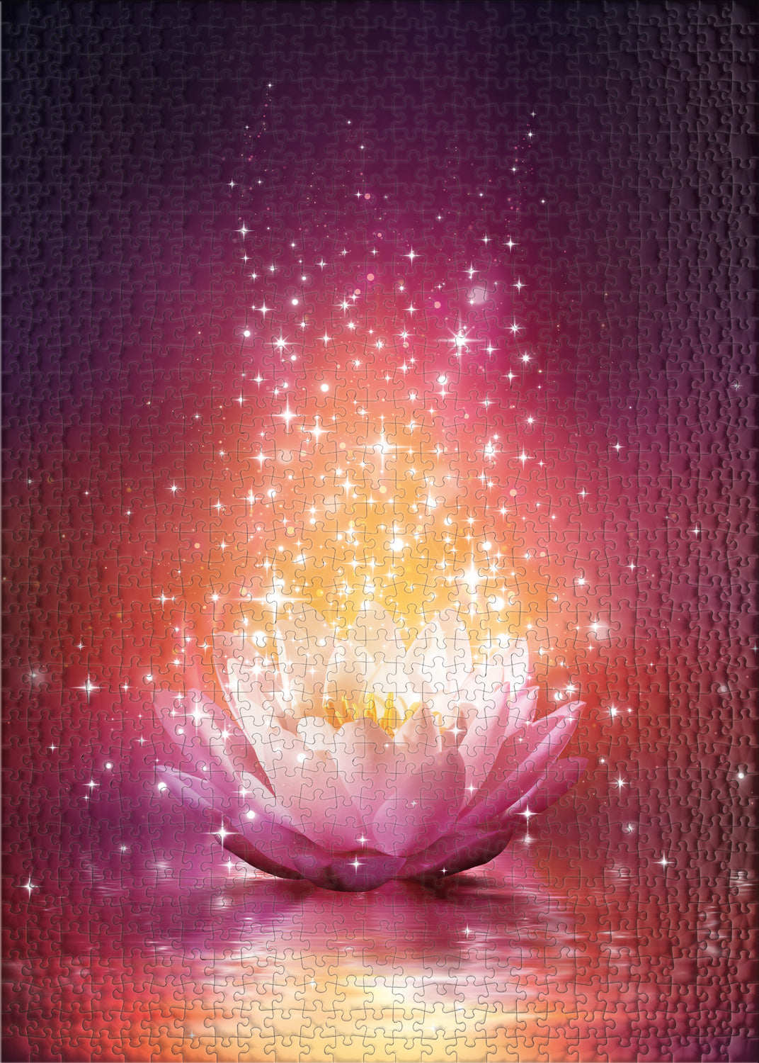 ulmer-puzzleschmiede-lotus-magie-puzzle-500-teile-seerose image 2