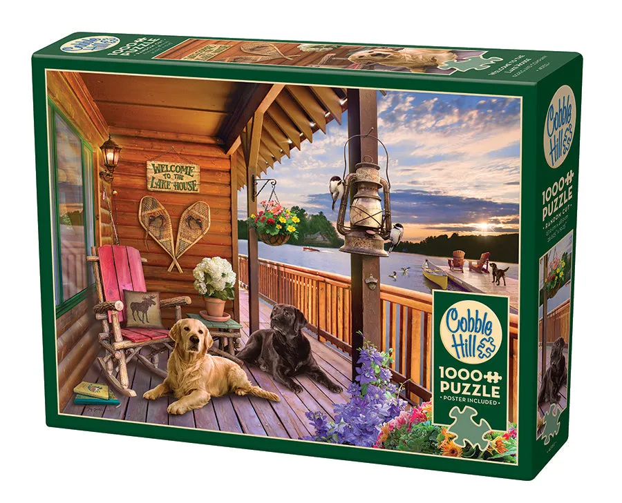 cobble-hill-welcome-to-the-lake-house-1000-teile-puzzle image 1