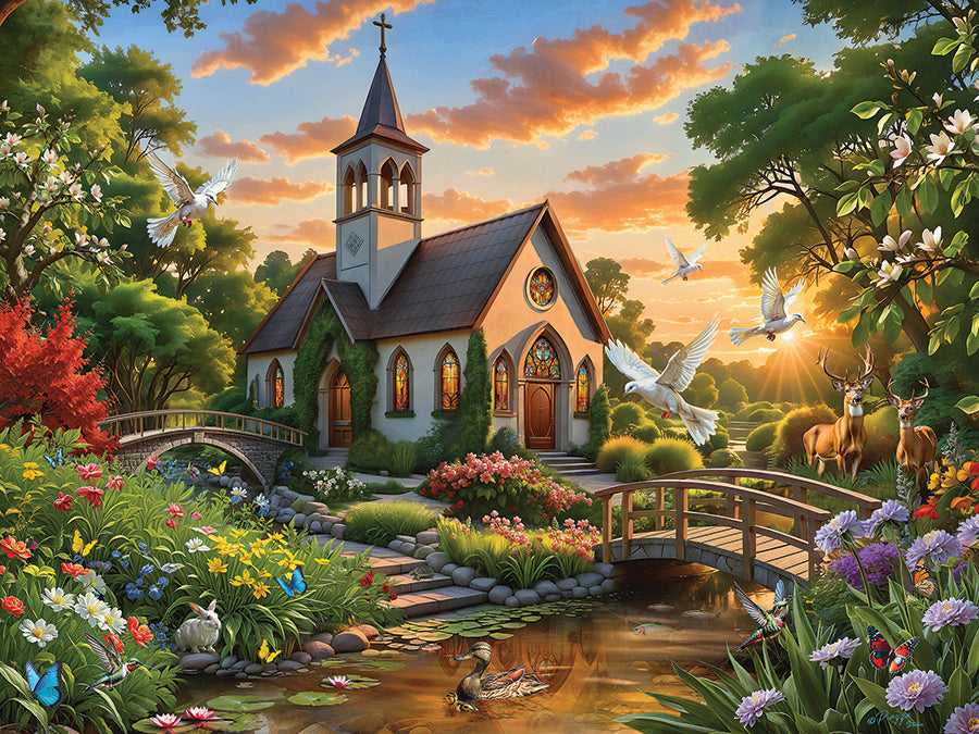 cobble-hill-easy-handling-275-warm-welcome-puzzle-275-teile image 2
