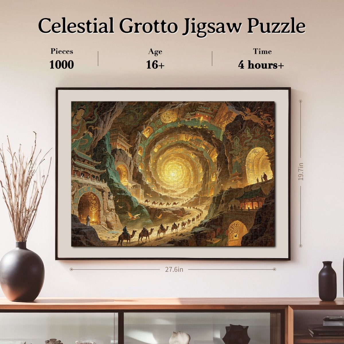 kaayee-cardboard-puzzle-celestial-grotto-1000-teile-eco image 4