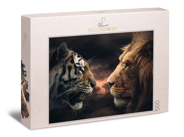 ulmer-puzzleschmiede-puzzle-500-teile-rumble-in-the-jungle-l-we image 1