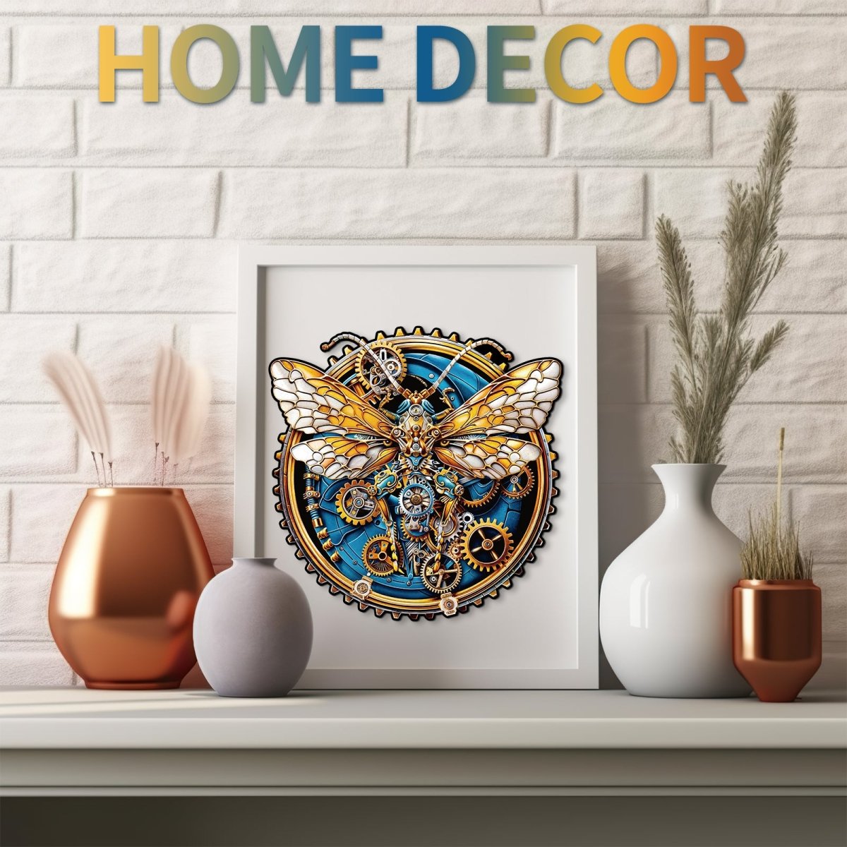 kaayee-wooden-puzzle-retro-mechanical-butterfly-holzpuzzle-m-steampunk image 7