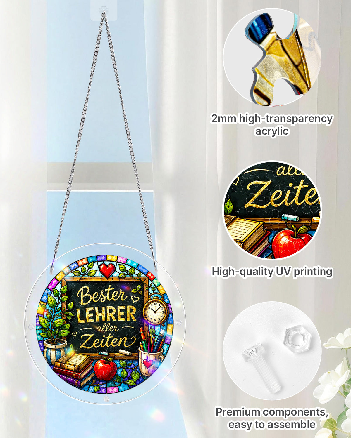 kaayee-suncatcher-puzzle-lehrer-small-acryl-fensterbild image 4