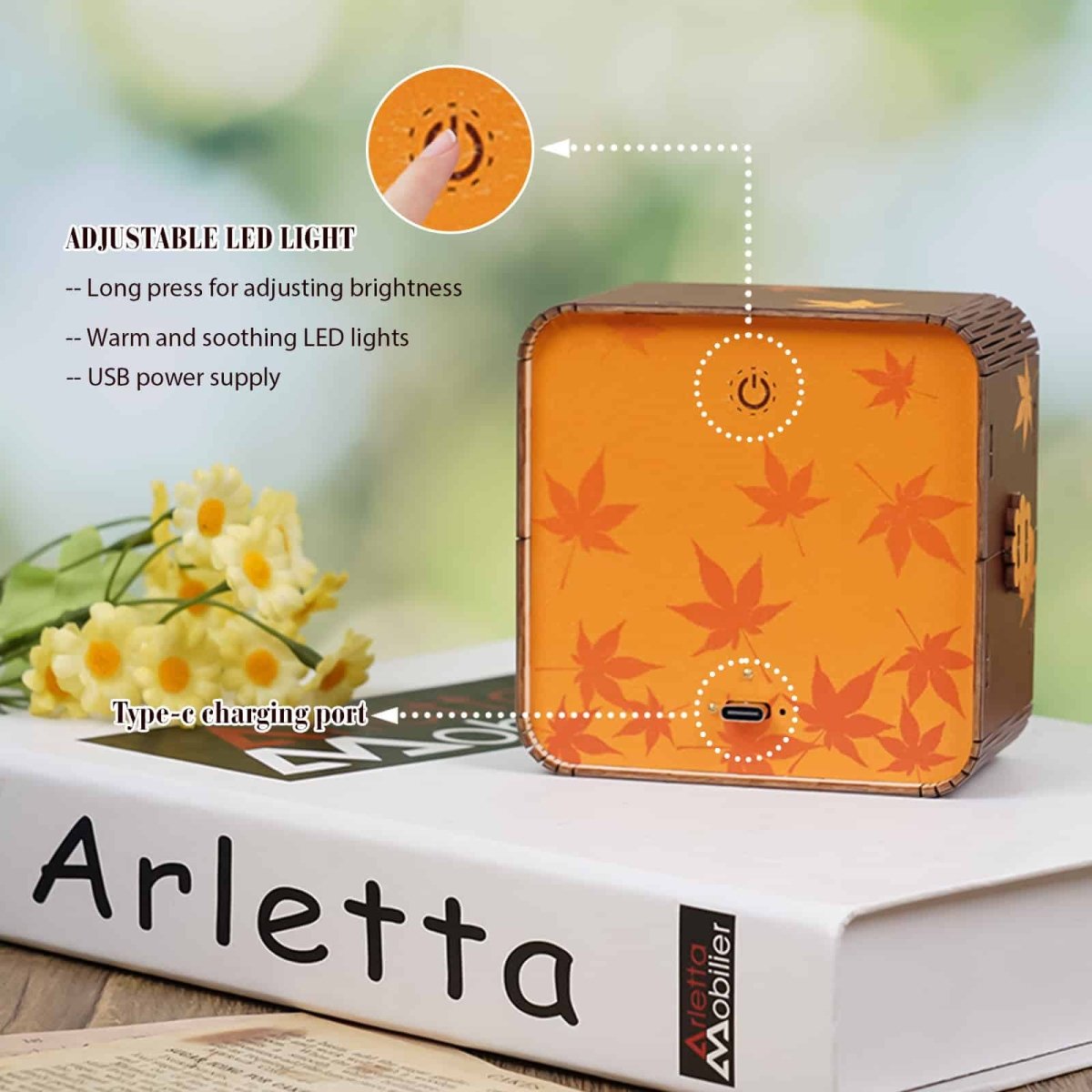 kaayee-autumn-forest-sunset-nachtlicht-holz-3d-puzzle image 5