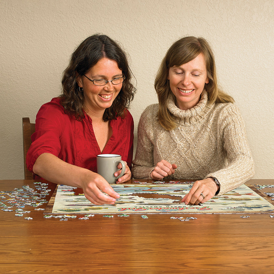 cobble-hill-1000-piece-freshwater-fish-puzzle-1000-teile-fische image 5