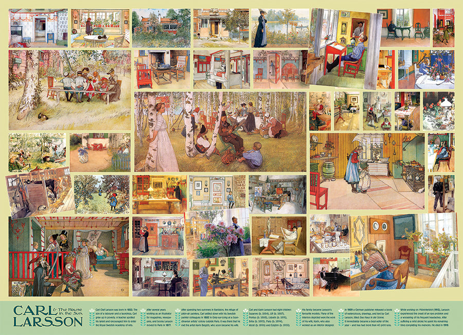 cobble-hill-1000-piece-carl-larsson-puzzle-1000-teile-kunst image 2