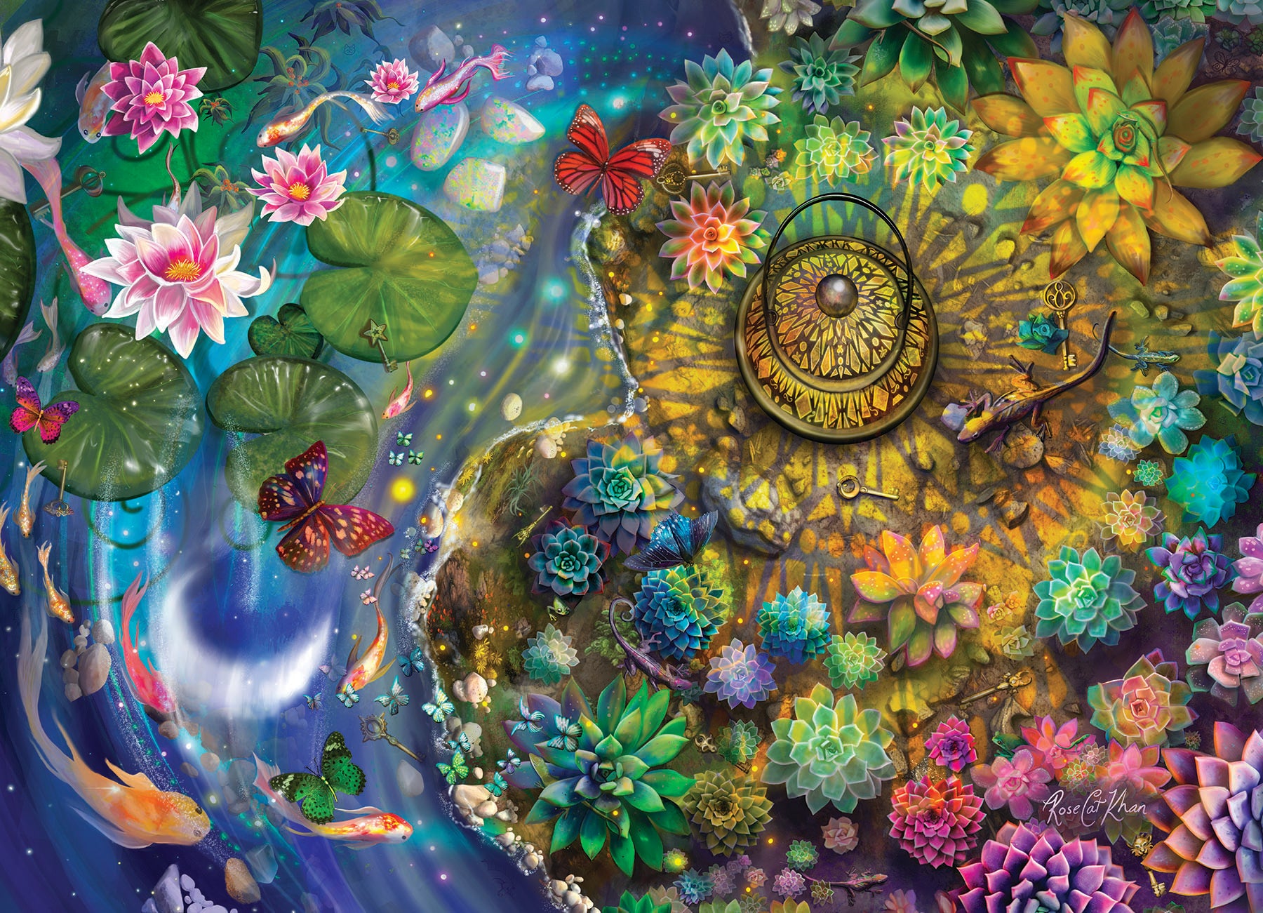 cobble-hill-1000-piece-lantern-light-puzzle-1000-teile-fantasy image 2