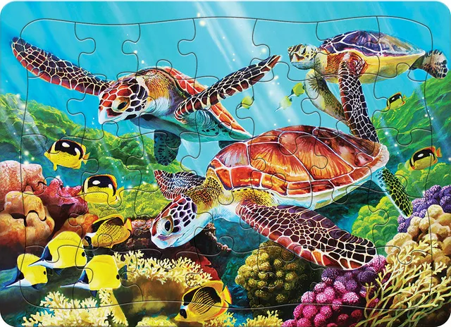 cobble-hill-tray-puzzles-molokini-sea-35-teile-puzzle-meer image 1