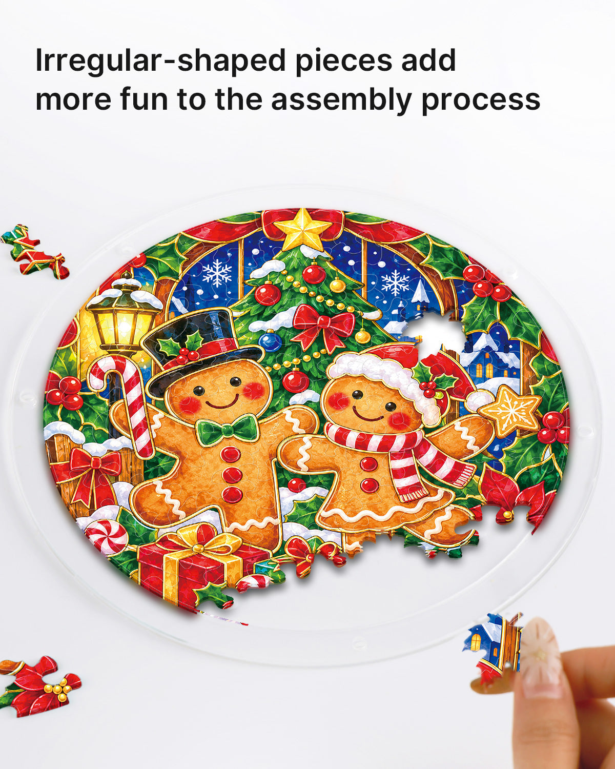 kaayee-suncatcher-puzzle-gingerbread-christmas-fensterbild-small image 2