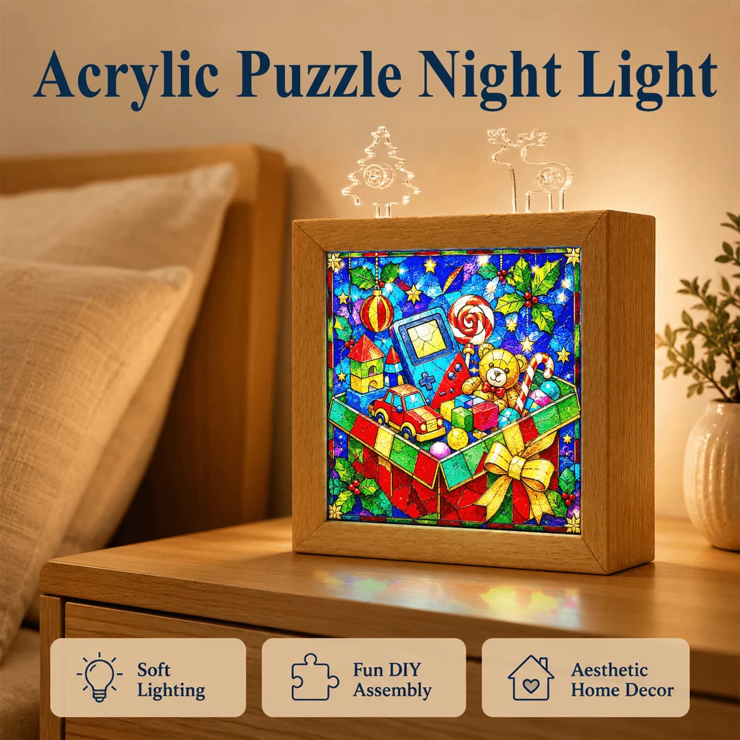 kaayee-christmas-surprise-box-nachtlicht-holzrahmen-acryl image 6