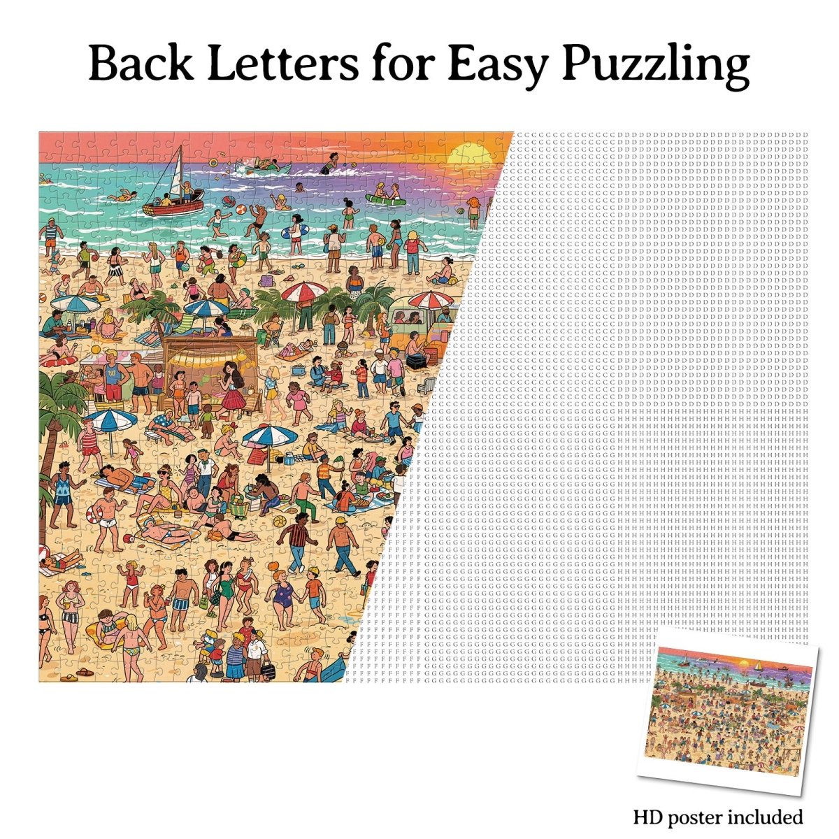 kaayee-cardboard-puzzle-sunset-beach-1000-teile-standard image 7