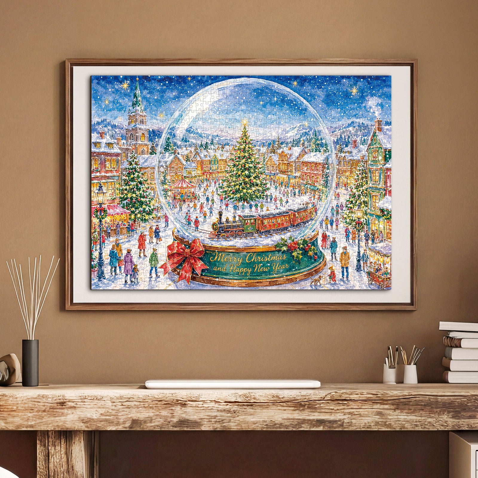 kaayee-snow-globe-1000-teile-puzzle-eco-white-board image 5