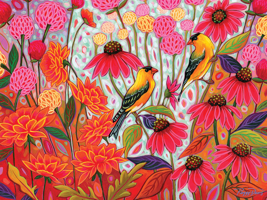 cobble-hill-easy-handling-275-springtime-goldfinches-puzzle-v-gel image 2