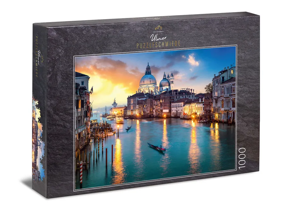 ulmer-puzzleschmiede-puzzle-1000-teile-serenissima-venedig-canal image 1