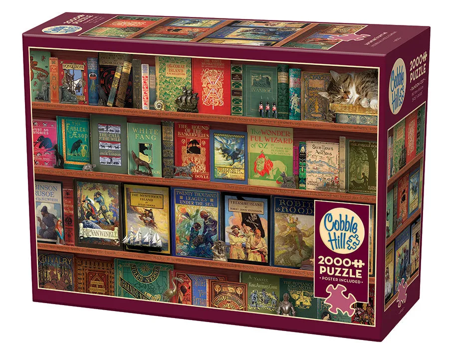 cobble-hill-adventure-storytime-2000-teile-puzzle-b-cher image 1