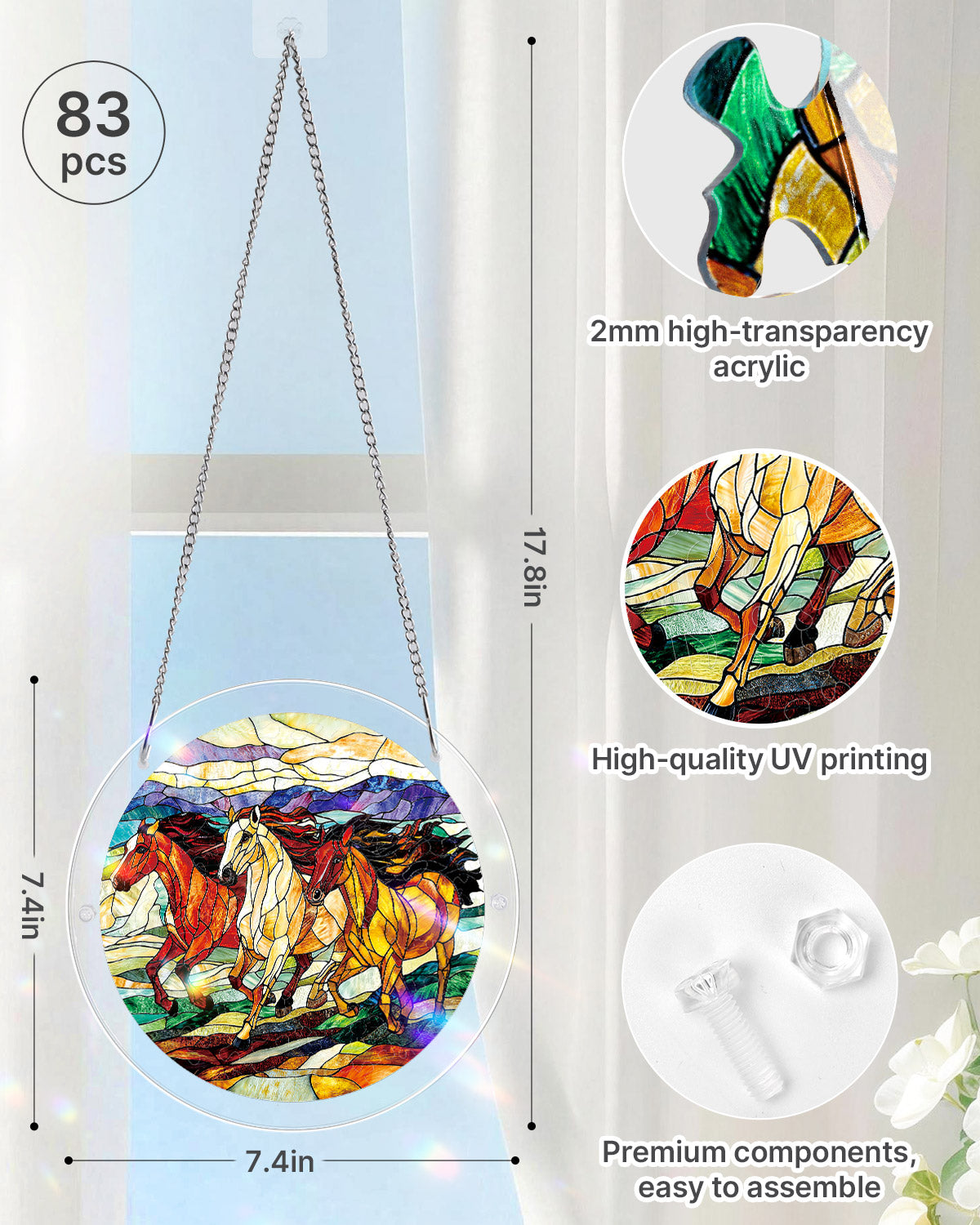 kaayee-suncatcher-wild-gallop-pferde-fensterbild-medium image 4