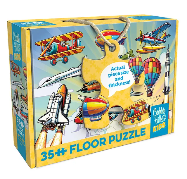 cobble-hill-flight-bodenpuzzle-35-teile-flugzeuge-luftfahrt image 1