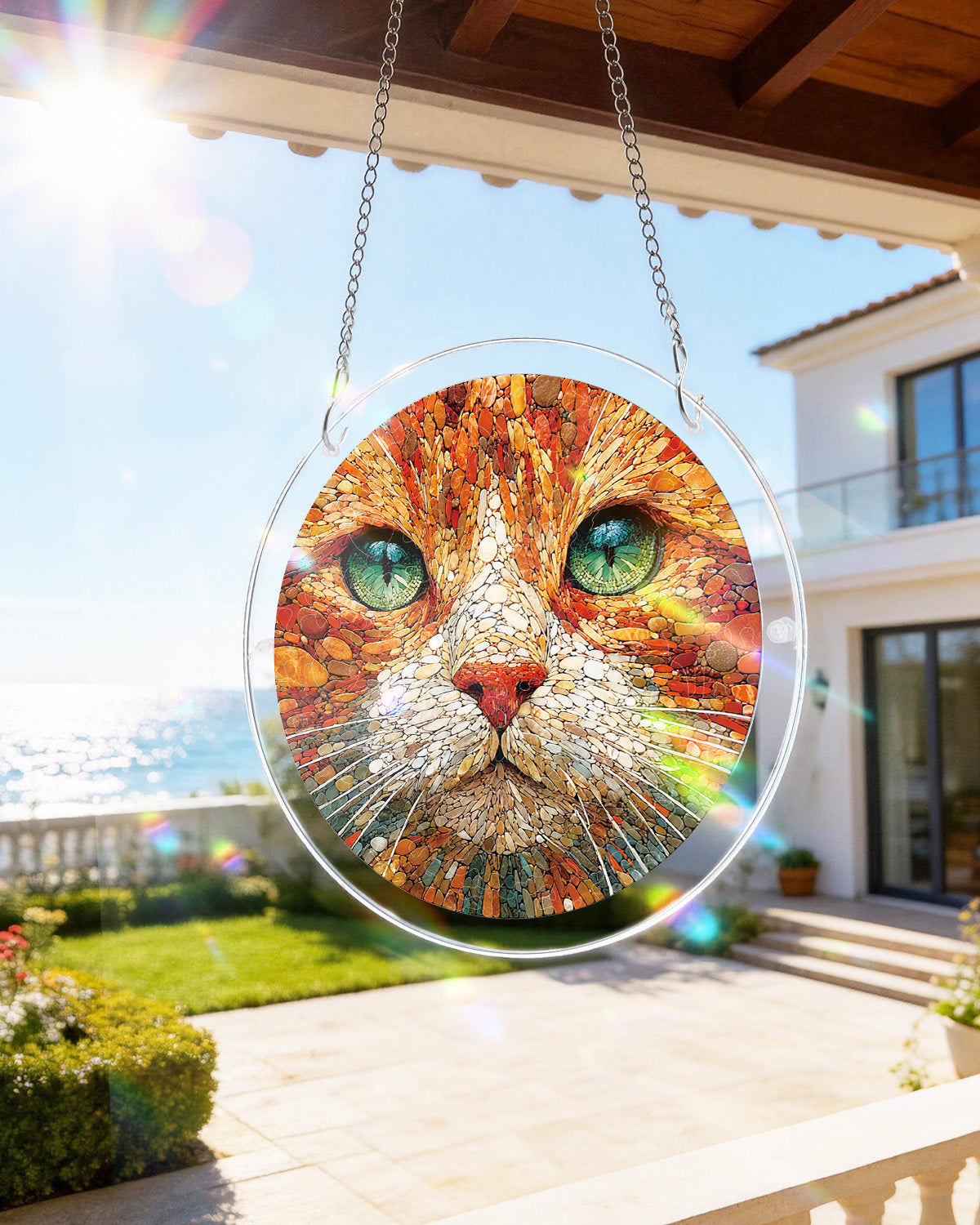 kaayee-stone-cat-suncatcher-puzzle-acryl-fensterbild-katze-m image 3