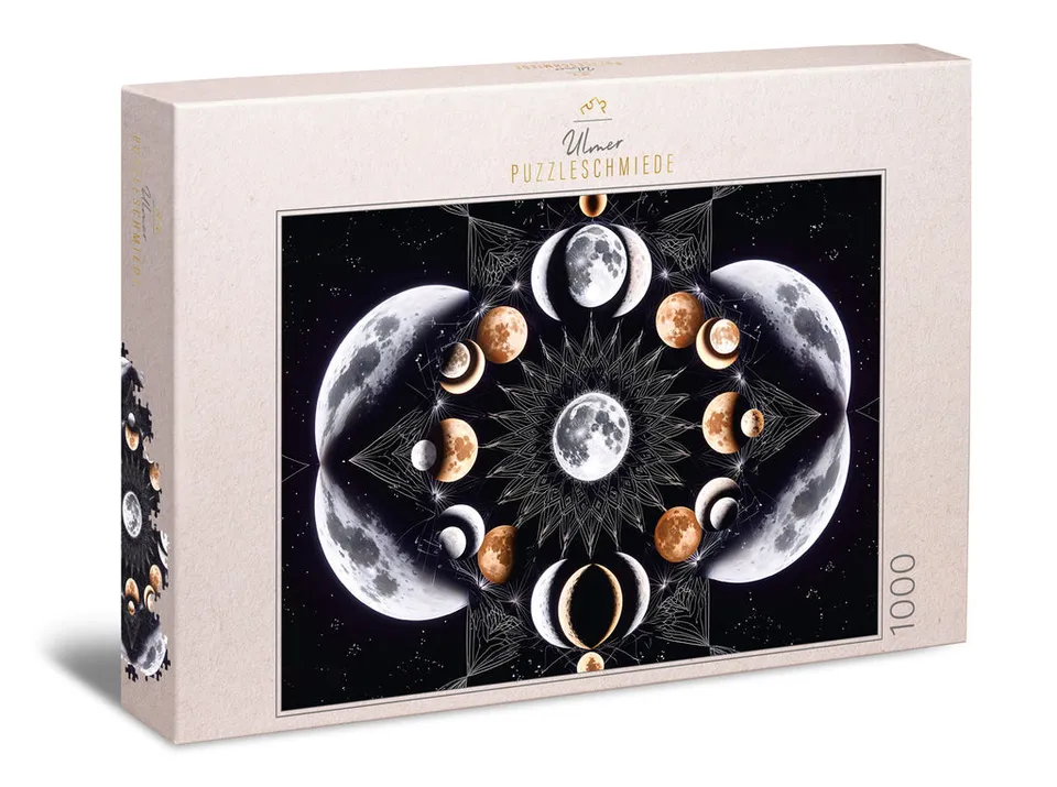 ulmer-puzzleschmiede-moon-circle-mandala-1000-teile-puzzle-mond image 1
