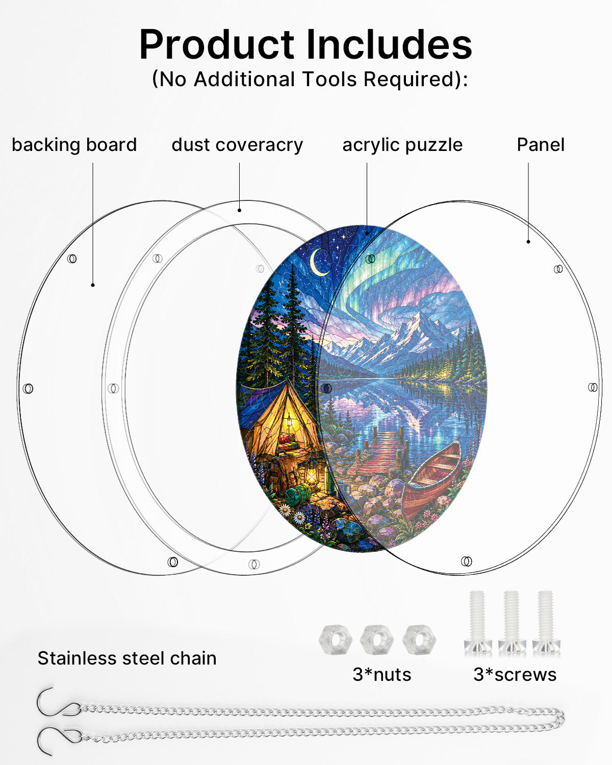 kaayee-suncatcher-puzzle-aurora-lakeside-fensterbild-small image 6