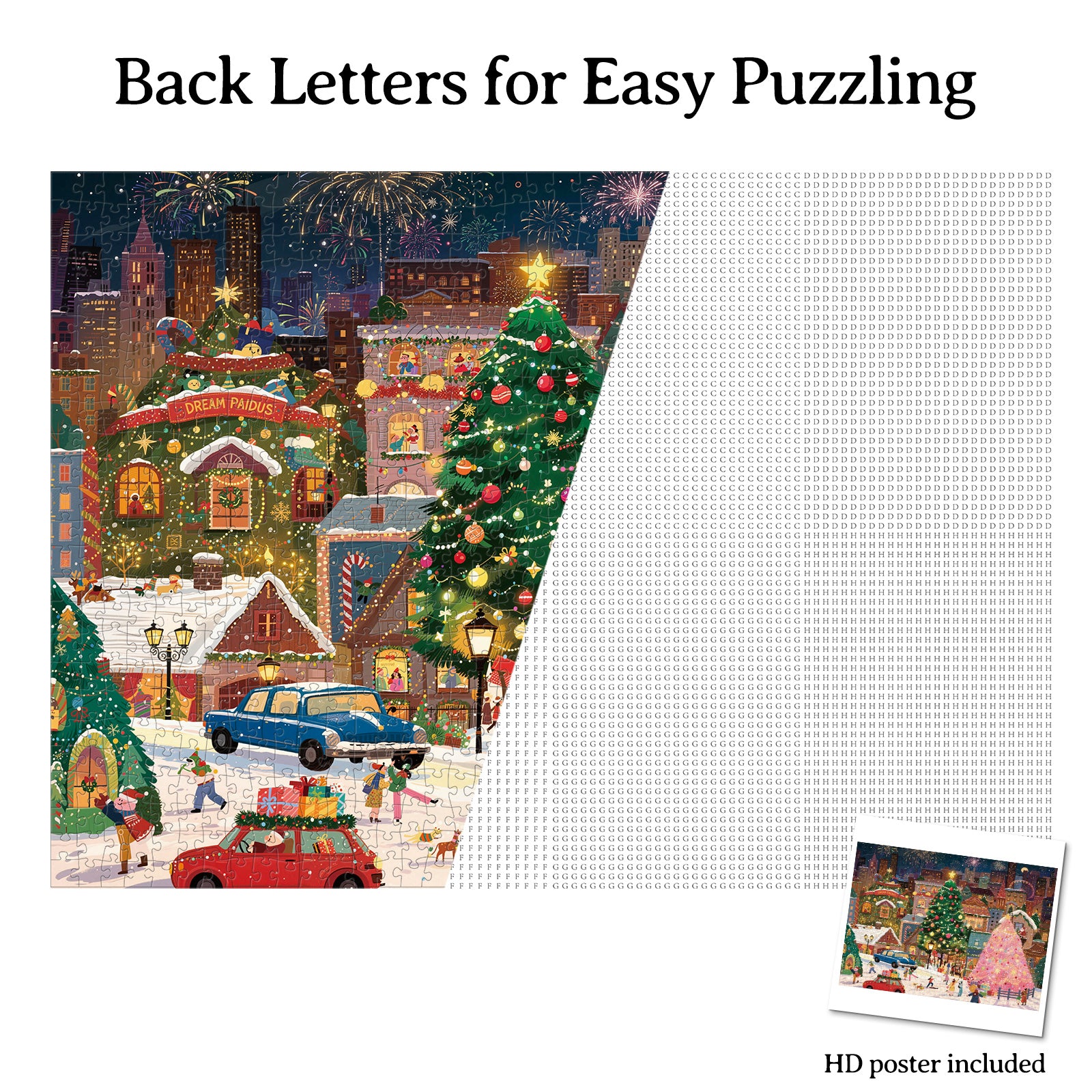 kaayee-cardboard-puzzle-snowy-christmas-square-1000-teile-eco image 8