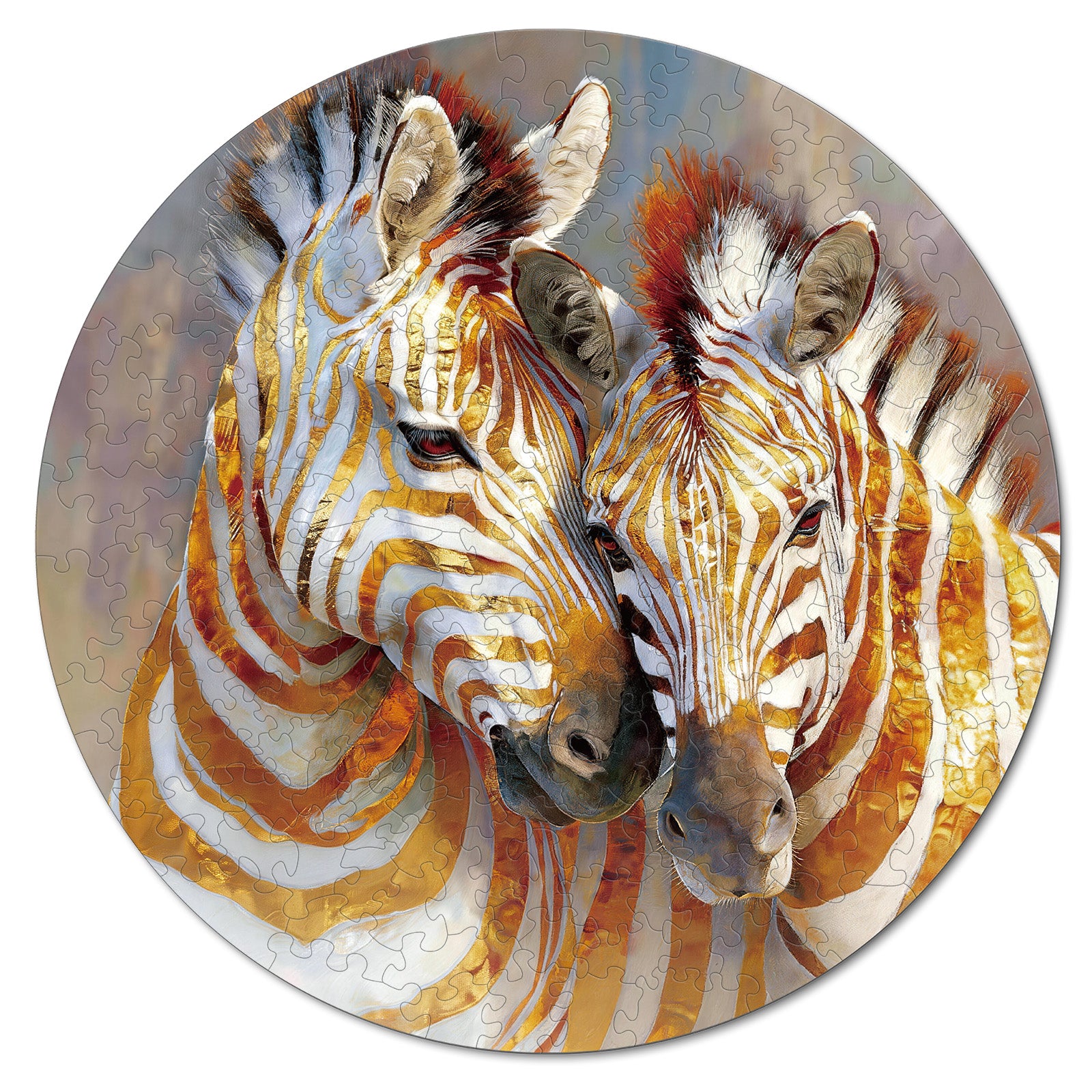 kaayee-wooden-puzzle-gilded-zebra-bond-holzpuzzle-medium image 1
