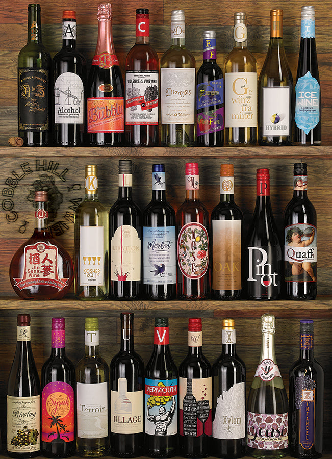 cobble-hill-wine-alphabet-puzzle-1000-teile-weinetiketten image 2