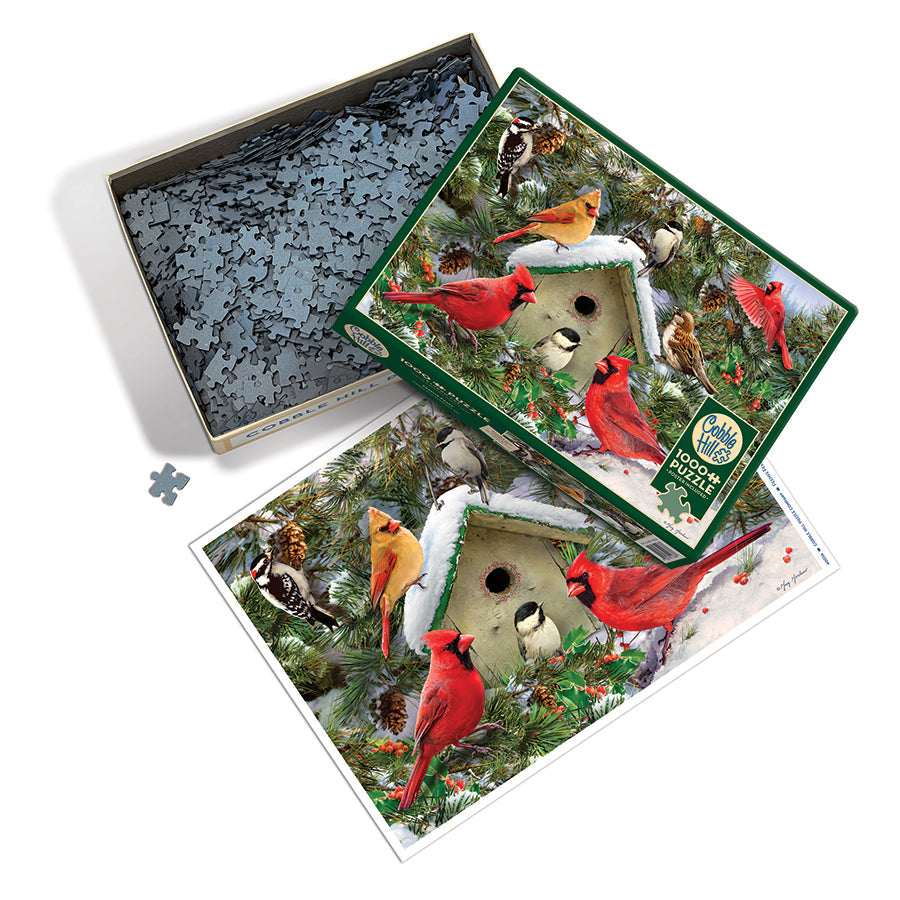 cobble-hill-1000-piece-festive-feast-puzzle-1000-teile-winter-v-gel image 3