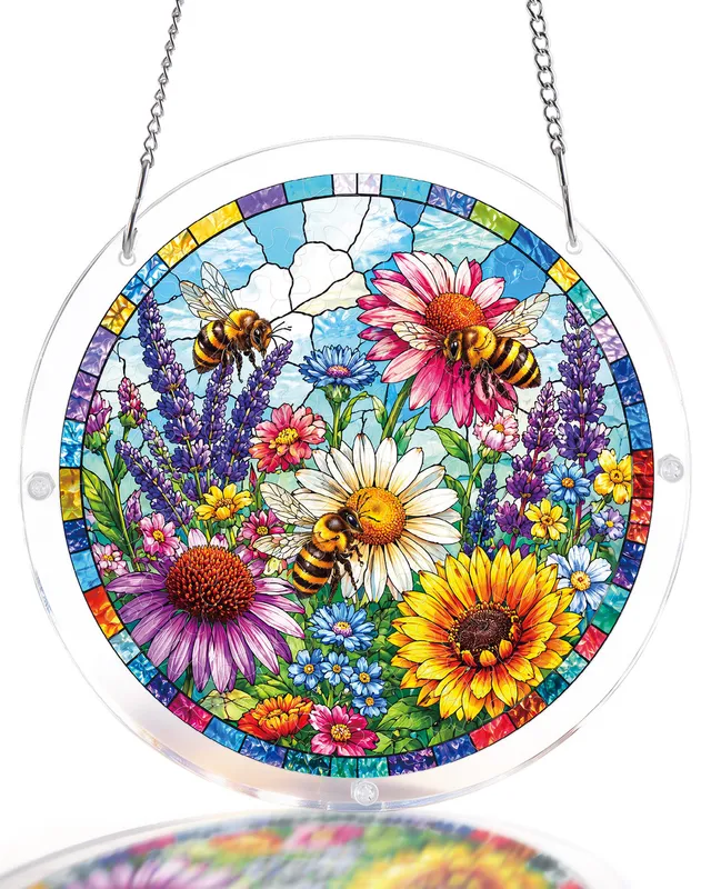 kaayee-bee-garden-suncatcher-fensterbild-medium-20-8-cm image 1
