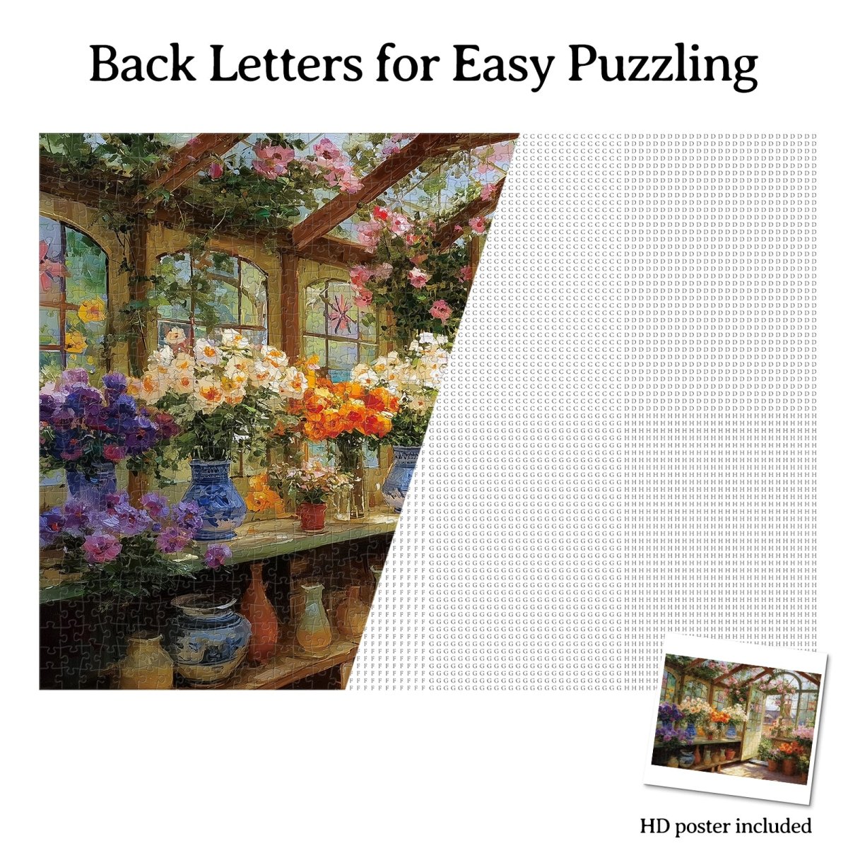 kaayee-1000-teile-puzzle-sunlit-flowerhouse-blumenhaus image 8