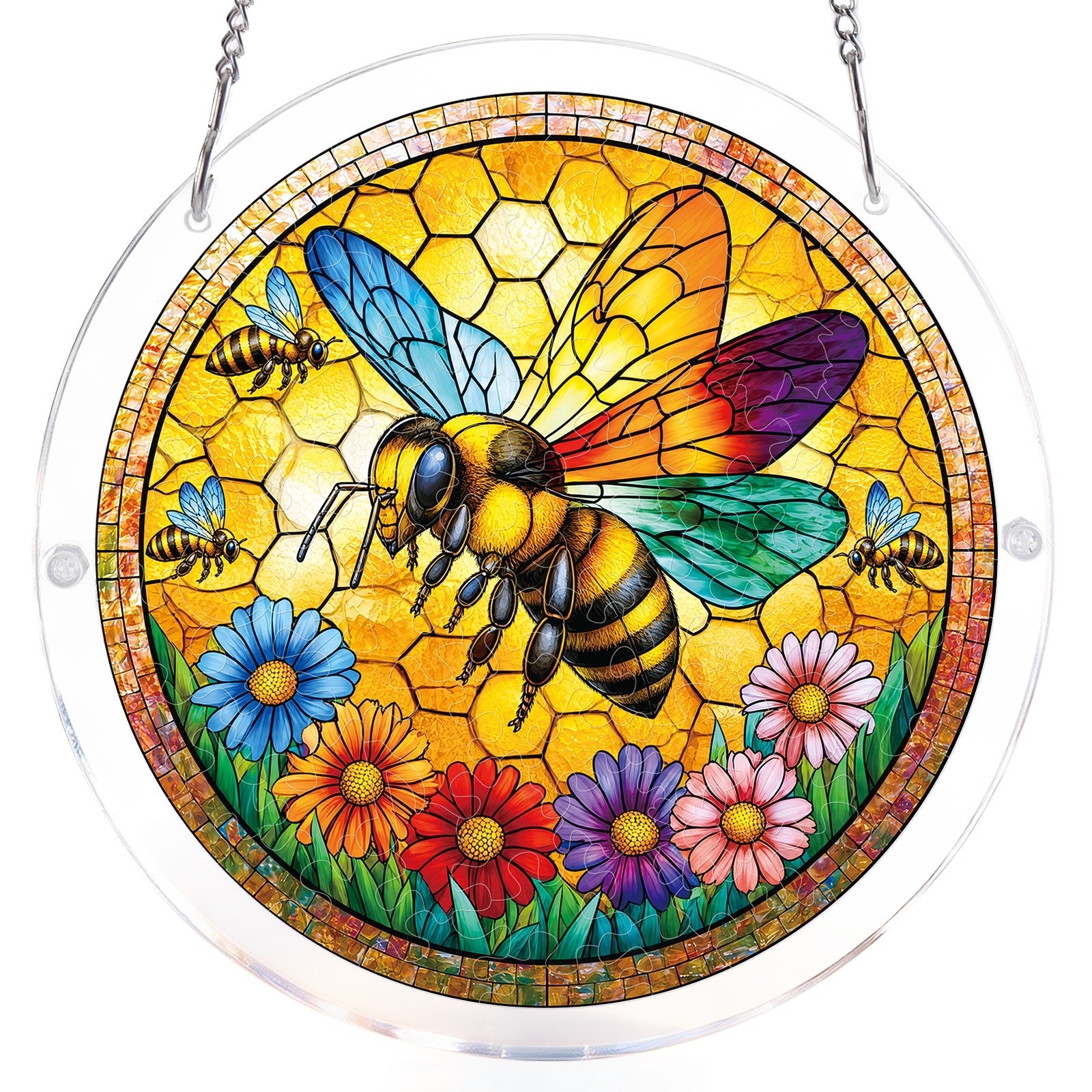 kaayee-suncatcher-puzzle-sunshine-bee-fensterbild-biene-acryl image 7