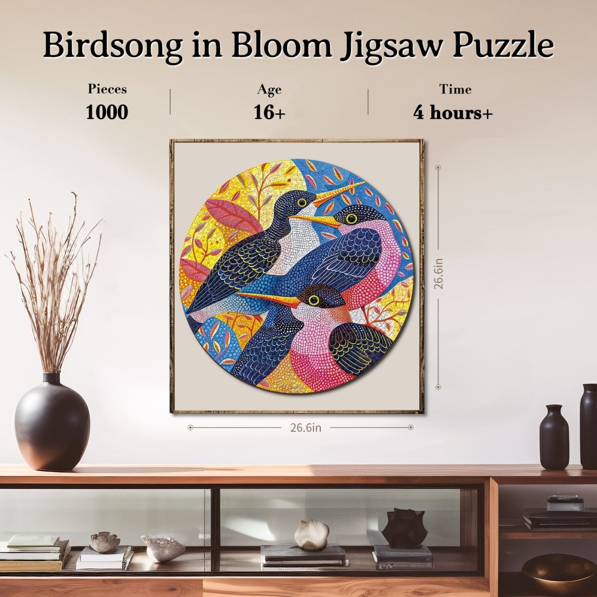 kaayee-cardboard-birdsong-in-bloom-puzzle-1000-teile-eco-v-gel image 4