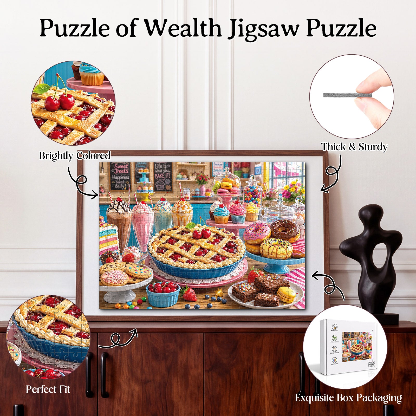 kaayee-cardboard-puzzle-sweet-treats-500-teile-donuts image 3