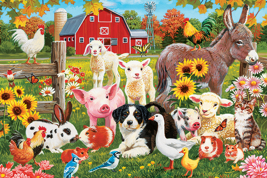 cobble-hill-floor-puzzles-farmyard-greetings-bodenpuzzle-35-bauernhof image 2