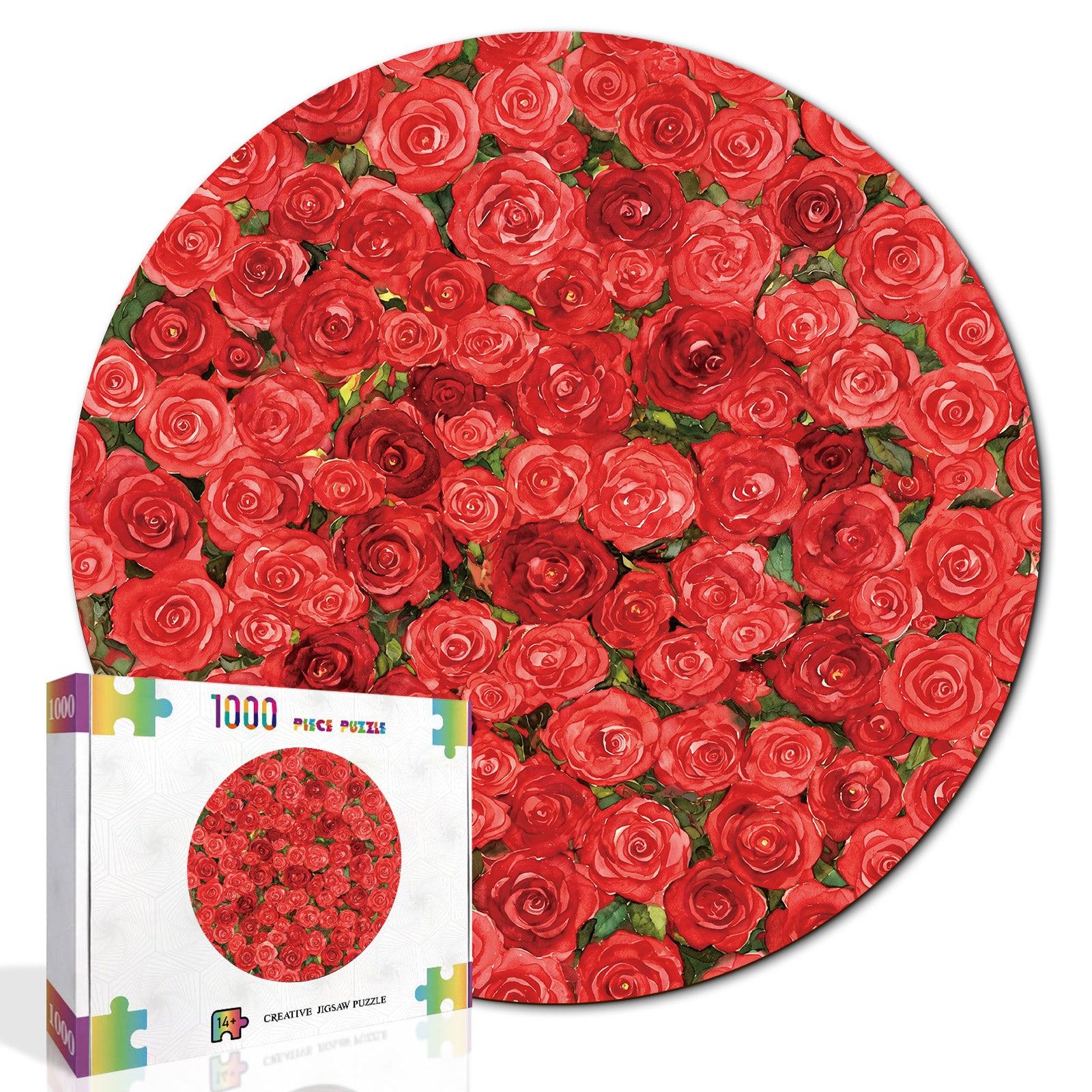 kaayee-romantic-rose-1000-teile-puzzle-eco-white-board-rose image 2