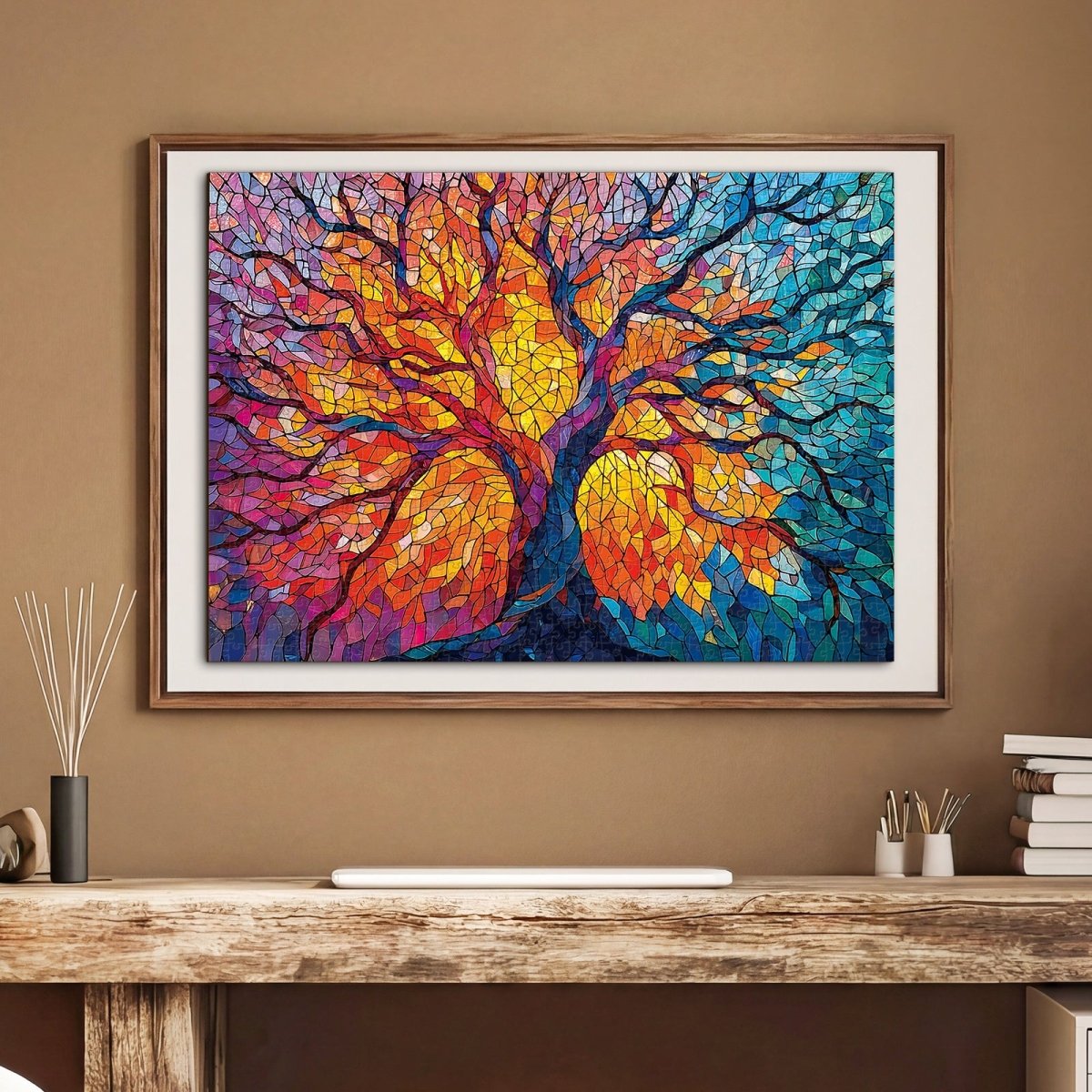 kaayee-stained-glass-tree-1000-teile-puzzle-standard-edition image 5