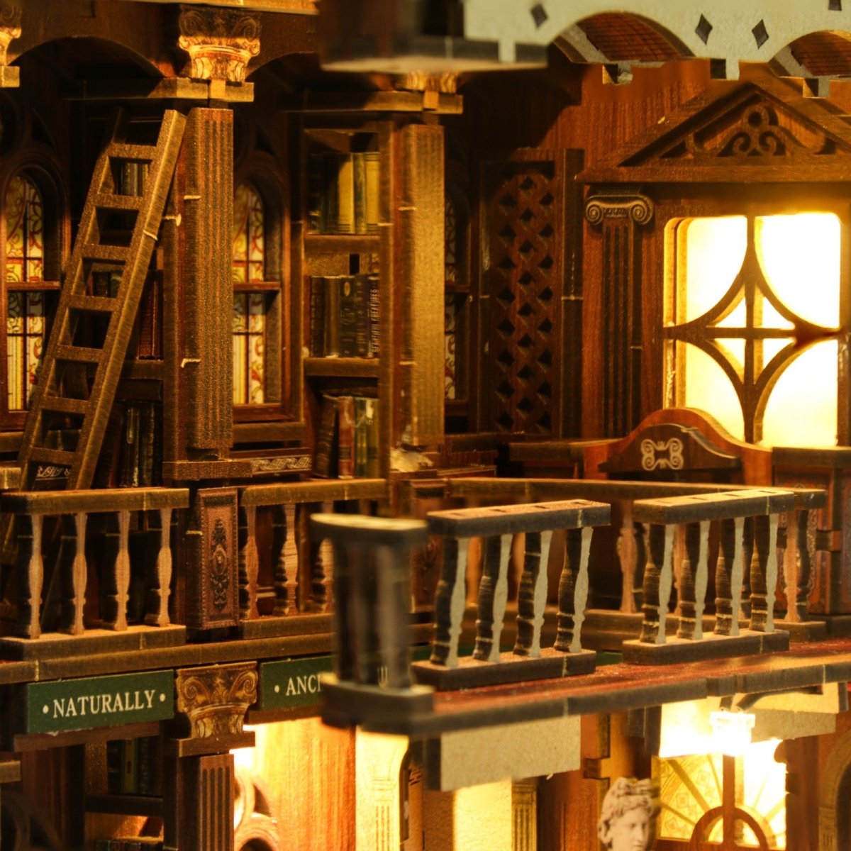 kaayee-philosophical-library-book-nook-bausatz-bibliothek image 6