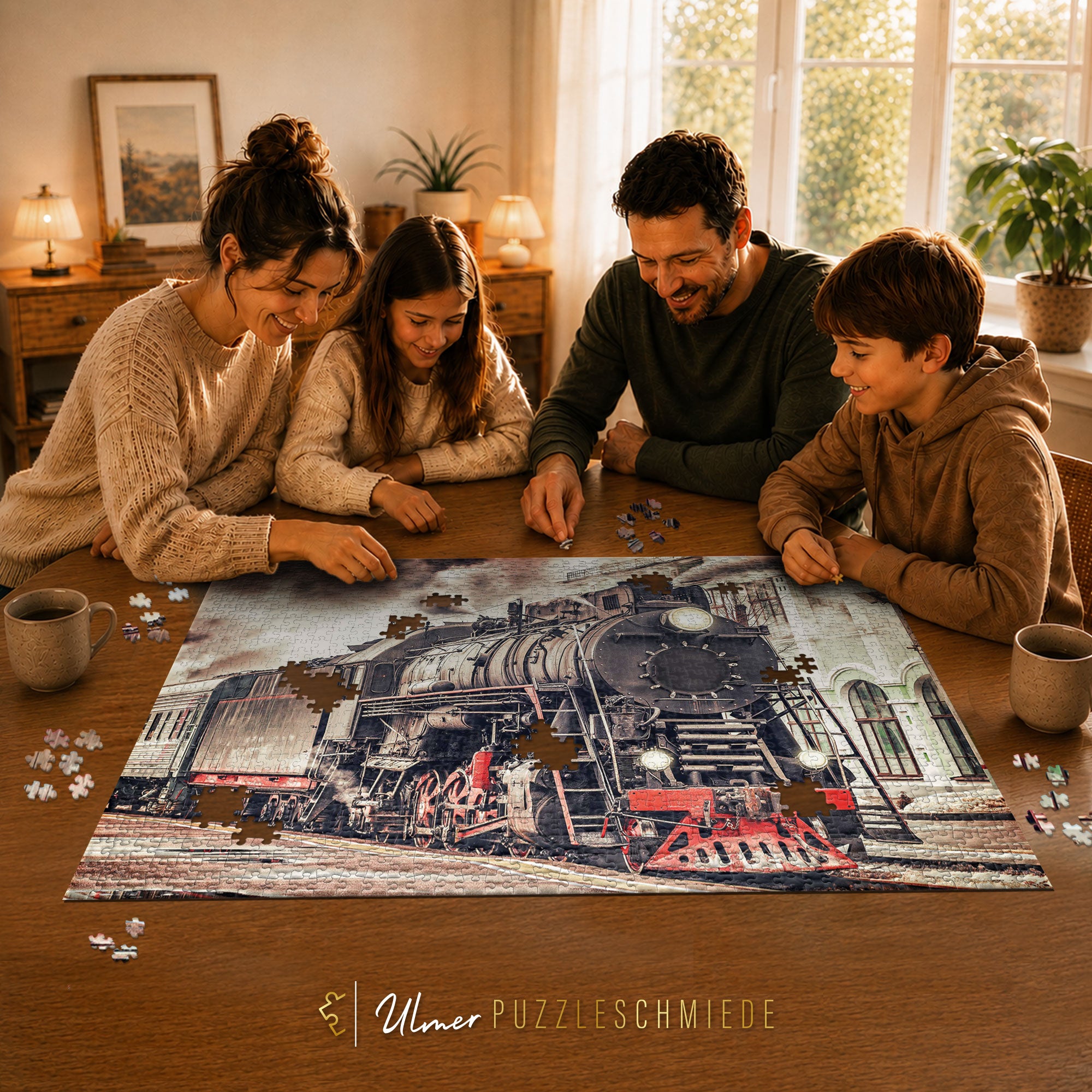 ulmer-puzzleschmiede-railroad-puzzle-2000-teile-dampflok image 4