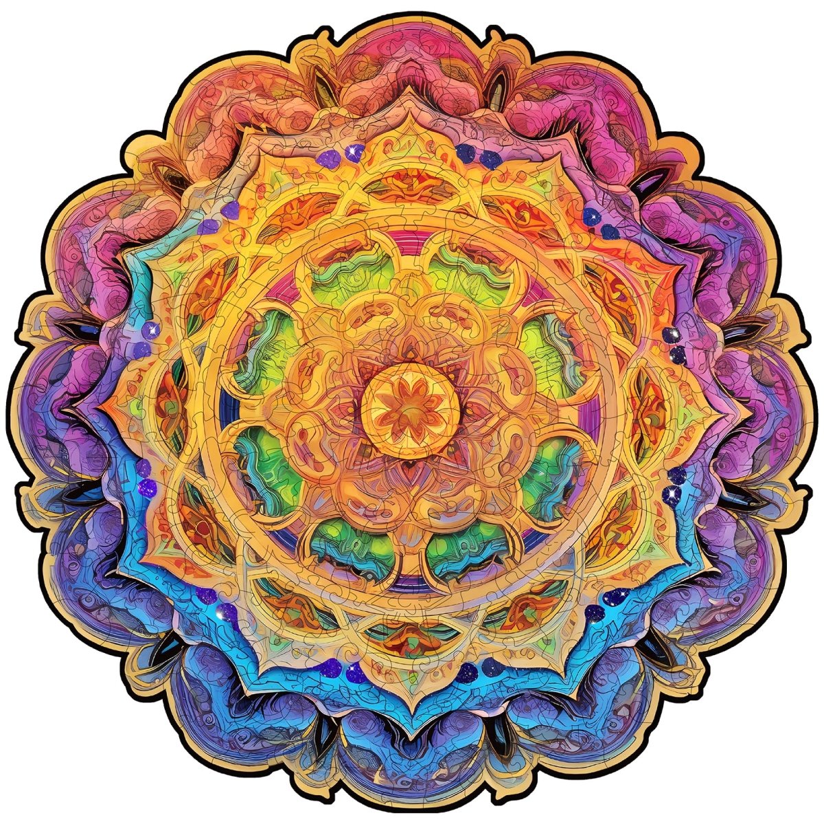 kaayee-wooden-puzzle-mandala-holzpuzzle-m-fan-favorite image 1