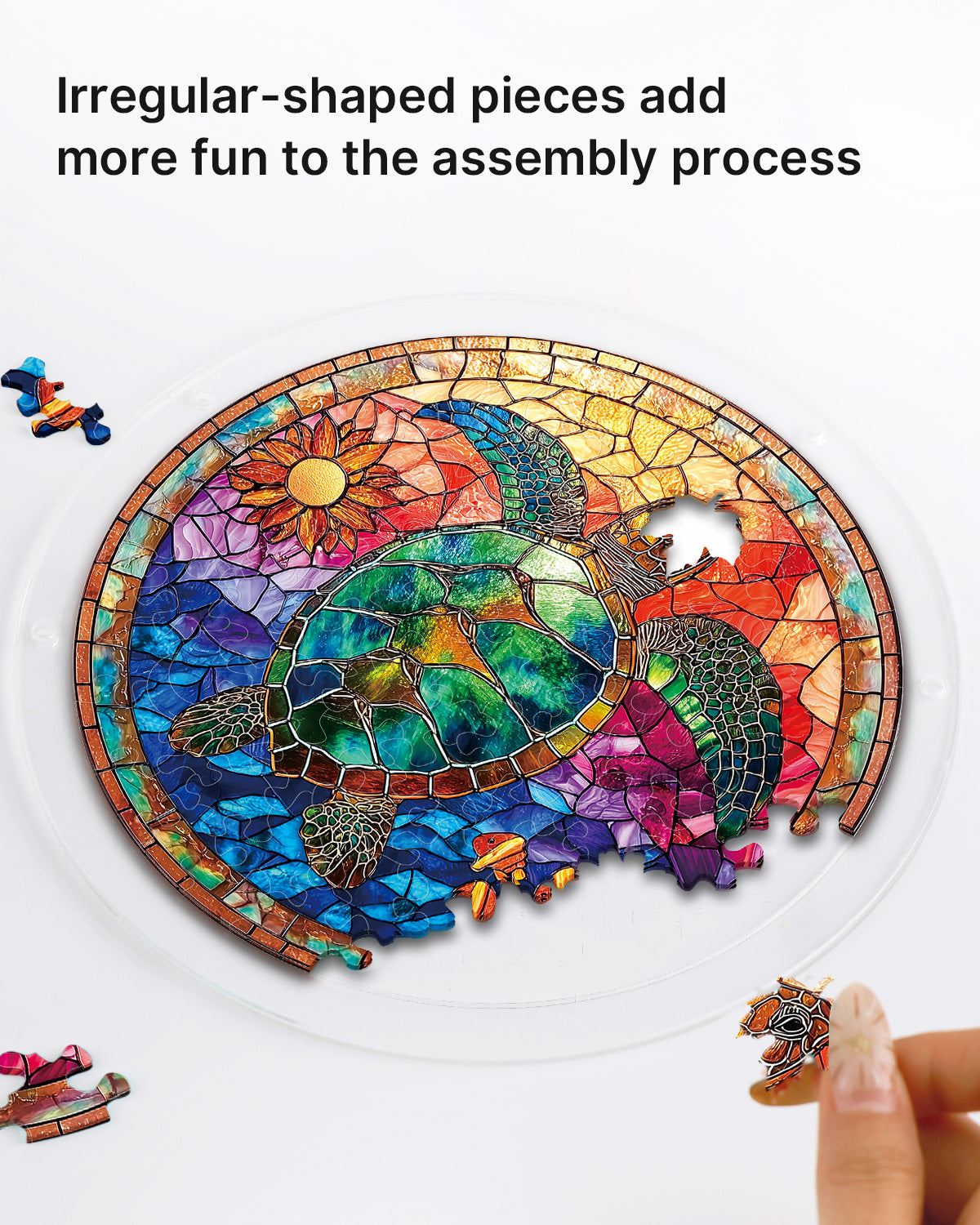 kaayee-suncatcher-puzzle-sea-turtle-fensterbild-m image 2