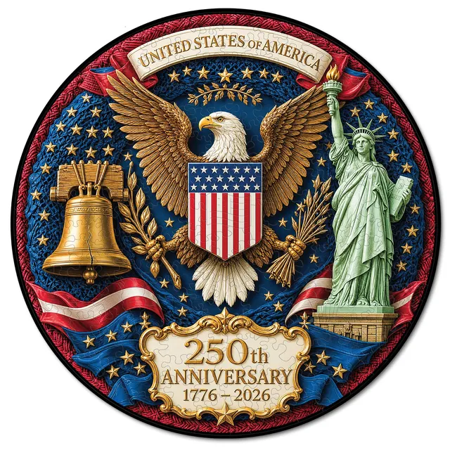 kaayee-wooden-puzzle-glory-of-america-holzpuzzle-m image 1