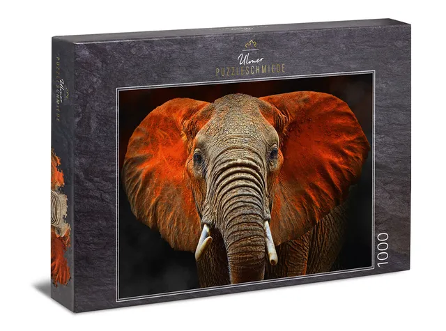 ulmer-puzzleschmiede-tsavo-elefant-puzzle-1000-teile-afrika-2 image 1