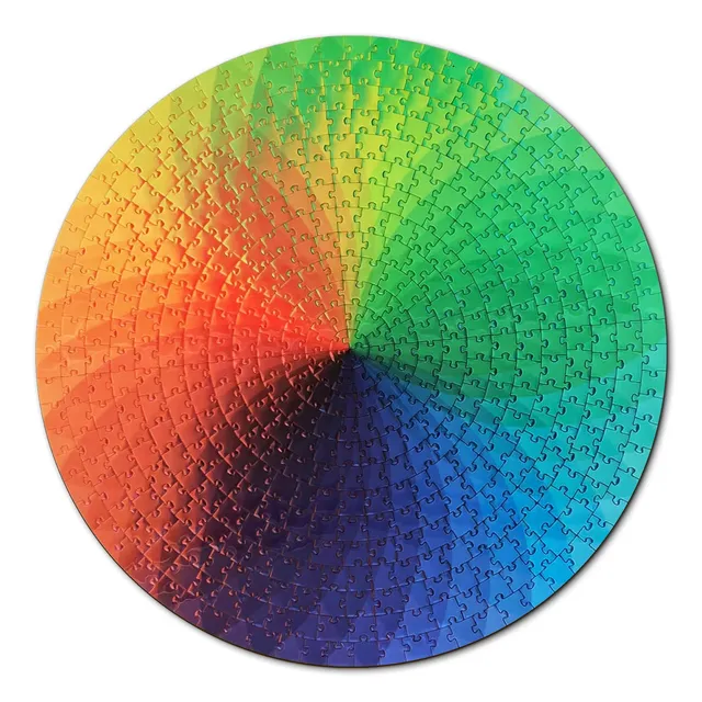 kaayee-prismatic-glow-puzzle-1000-teile-eco-white-board image 1