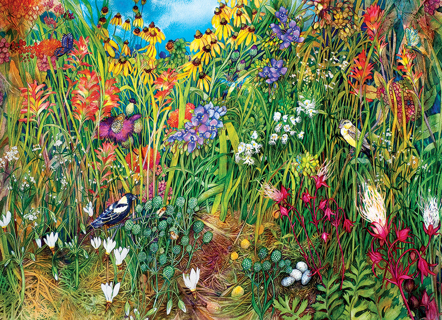 cobble-hill-1000-piece-prairie-grass-puzzle-1000-teile-blumen image 2