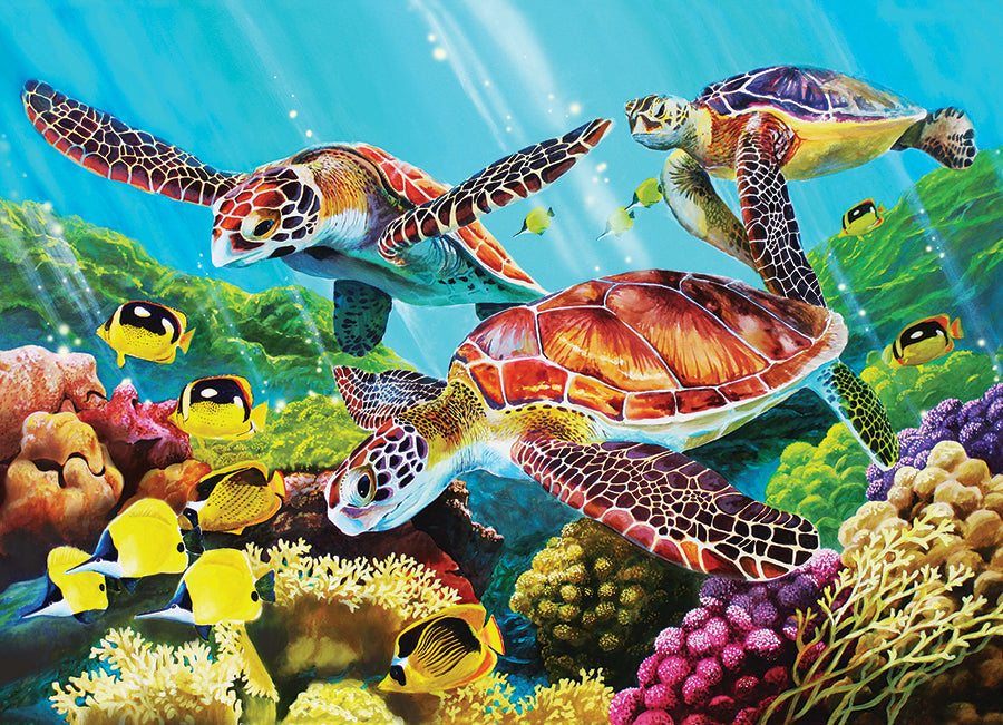 cobble-hill-family-pieces-molokini-current-puzzle-350-teile-meer image 2