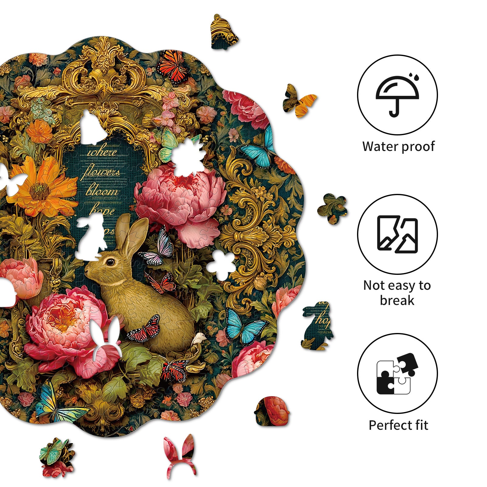 kaayee-bunny-in-bloom-holzpuzzle-medium-fan-favorite image 2