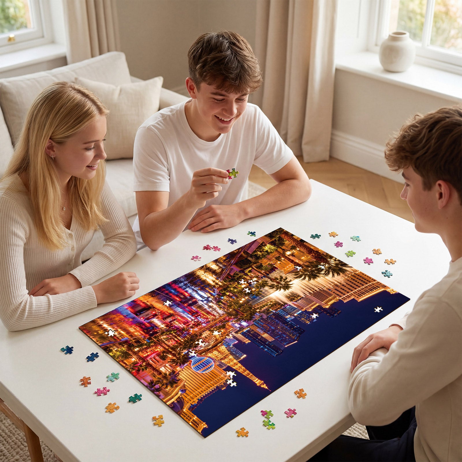 kaayee-cardboard-vegas-nights-puzzle-1000-teile-eco-board image 4