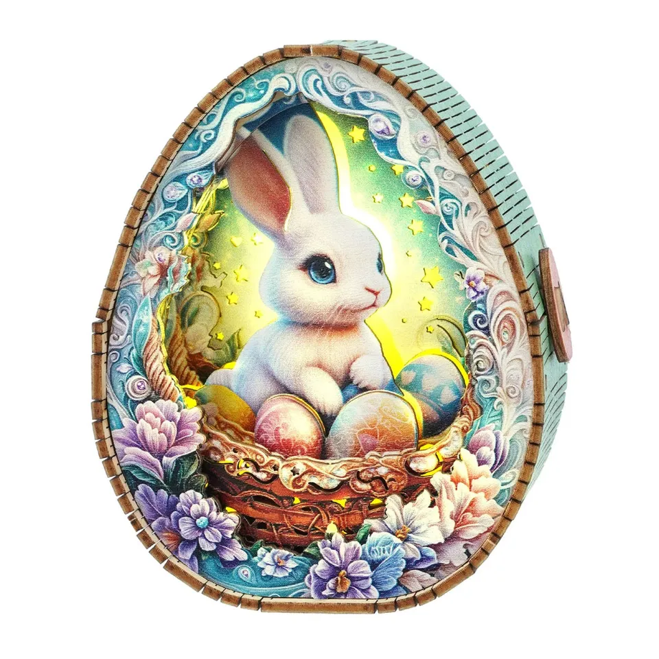 kaayee-night-light-osterhase-holz-nachtlicht-3d-puzzle-solo image 1